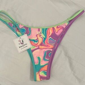 Kulani Kinis Colorful Swirl Bikini Bottom